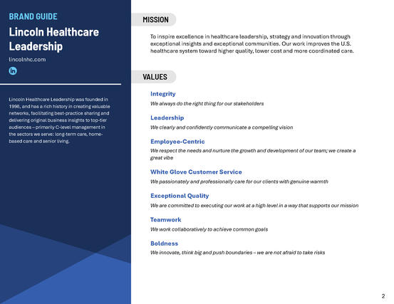 Branding Guide Page 2