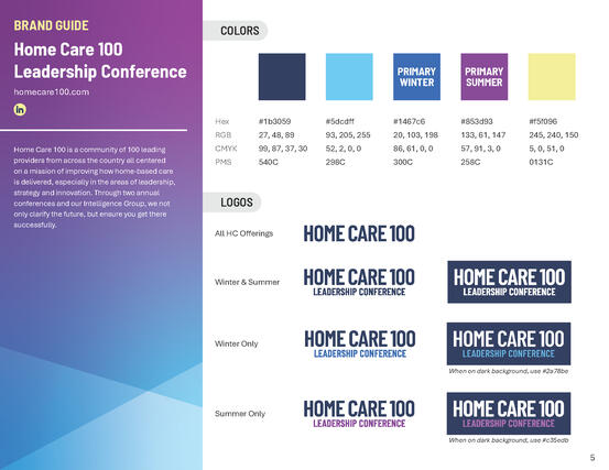 Branding Guide Page 5