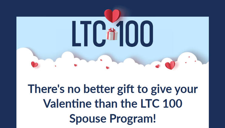 LTC 100 Spouse Program Valentine's Day Email
